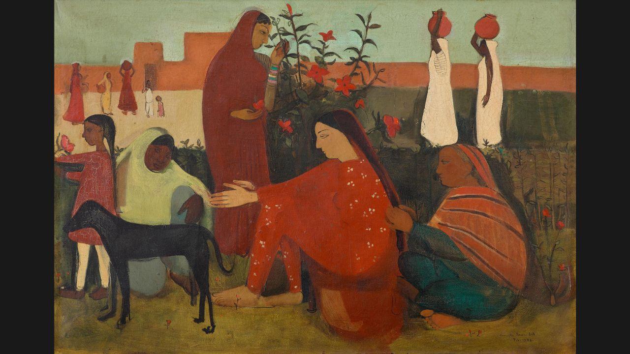 Amrita Sher-Gil: The artist's work sold for a record-making Rs 37.8 cr